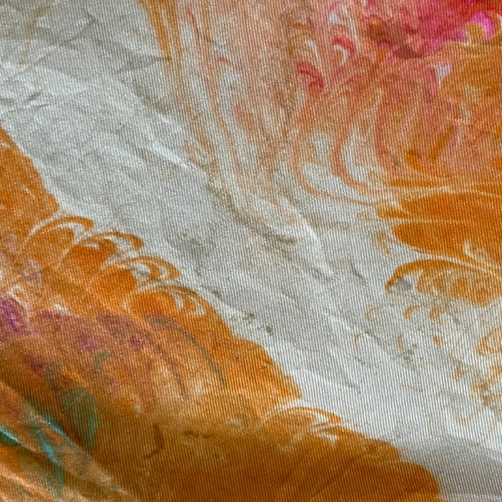 Burmel Original Vintage Signed Scarf 100% Silk Japan - Picture 5 of 13
